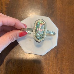 VINTAGE Kendra Scott Abalone Statement Cuff